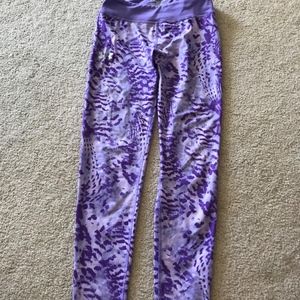 Under Armour Patterned Girls Leggings